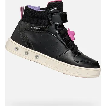 Dívčí tenisky Černé dívčí tenisky Geox Skylin - Holky GEOX černá | krémová 3442889
