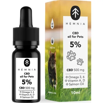 CBD CBD olej v 5% koncentraci je ideální pro zvířata menšího vzrůstu, kterým stačí nižší dávkování. Olej je speciálně vytvořen pro zvířata, aby jim poskytl všechny příznivé účinky CBD a doplnil je o výhody lososového oleje s omega 3 a 6 mastnými kyselinami a 
