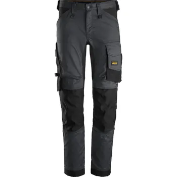 montérky Pracovní kalhoty AllroundWork Stretch šedé Snickers Workwear Velikost: 152