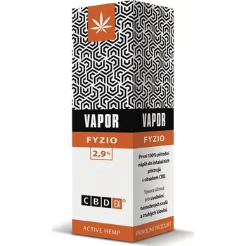 CBD VAPOR CBDex® FYZIO je vysoce účinný pro zklidnění a uvolnění namožených svalů a ztuhlých kloubů při nadměrné fyzické zátěži (sport, tanec, či jiná fyzická aktivita).