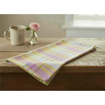 Utěrka Kuchyňská bavlněná utěrka PATCHWORK žlutá 45x65 cm 100% bavlna