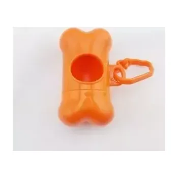 Dávkovač mýdla TopTechnology Dávkovač na psí výkaly s taškami - kostka (oranžová)