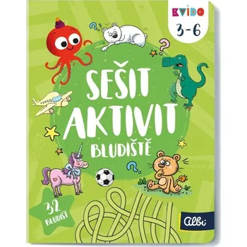 Společenská hra Albi Kvído - Sešit aktivit - Bludiště