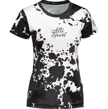 Dámské funkční triko premium ALTISPORT VOJ/ALW012TR01 ČERNÁ/BÍLÁ XXXL