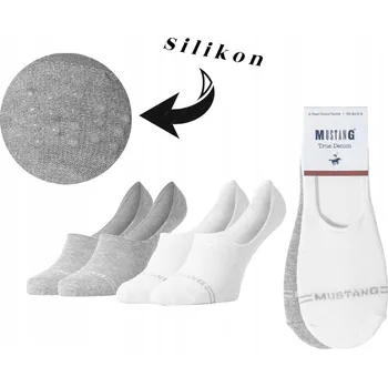 Dámské oblečení Protiskluzové návleky na boty Mustang s logem, velikost 39-42