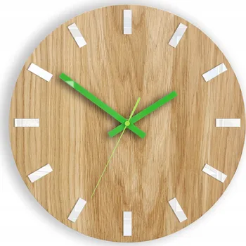 Hodiny Nástěnné hodiny Volan hnědé 33cm