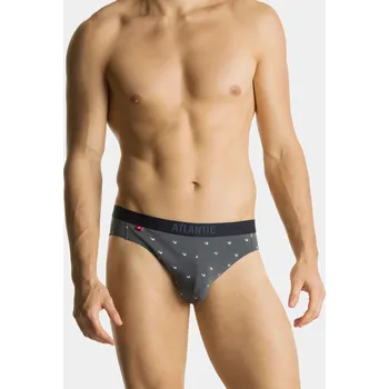 Slipy Pánské sportovní slipy ATLANTIC 3Pack - vícebarevné Velikost: M