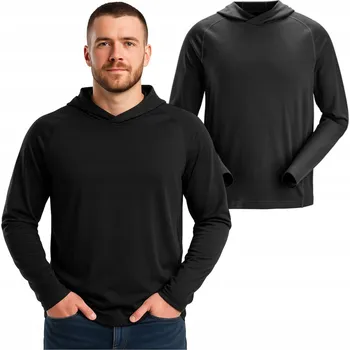 Pánská mikina Mikina s kapucí Stay Fresh SNICKERS 2456 BLACK ČERNÁ VELIKOST XS