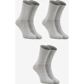 Pánské ponožky UrbanCity Ponožky bavlněné klasické ponožky pro něj šedé, velikost 41-46