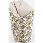 Tulimese Péřová zavinovačka hravý tygr VELIKOST ZAVINOVAČKY: VELIKOST 80X80 CM, VARIANTY PROVEDENÍ: ZAPÍNÁNÍ NA KNOFLÍKY