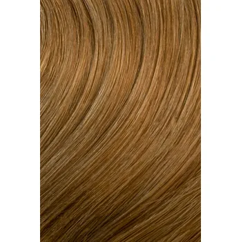 Příčesek Clip in vlasy z pravých vlasů – 40 cm, zlatá blond, 120 g | 9dílná sada
