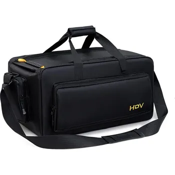 Brašna HDV/02 na foto příslušenství s popruhem přes rameno velká 52 x 21 x 25 cm, černá