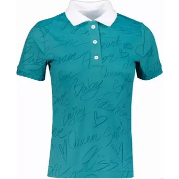 Dámské tričko Dámské funkční tričko s límečkem premium ALTISPORT VOJ/ALW084TR05 ZELENÁ XXL