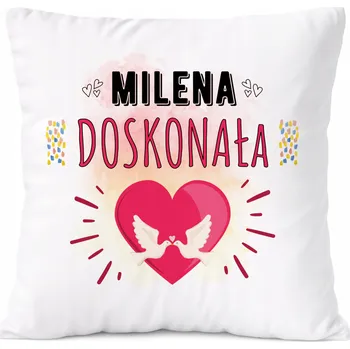 Polštář Polštář Dárek pro Malwinu, dceru dítěte s potiskem