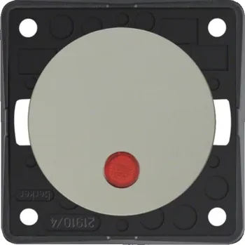 vypínač Vypínač Berker 12V s LED indikátorem - matný chrom