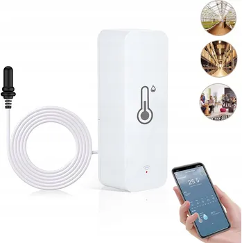 Domácí teploměr Teploměr s čidlem teploty a vlhkosti WiFi Tuya