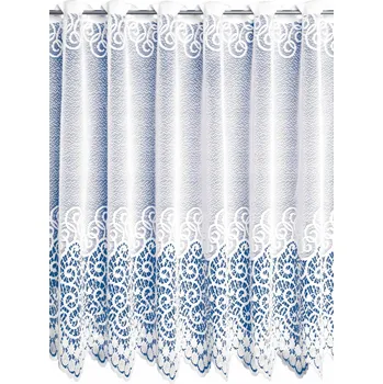 Záclona Vitrážová Záclona Hotová 100x70 cm Závist do kuchyně Krátká Záclona Vitrážová Záclona