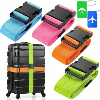 Příslušenství k zavazadlu POPruh NA ZAVAZADLA A JMENOVKY NA ZAVAZADLA topgearworld 200 cm