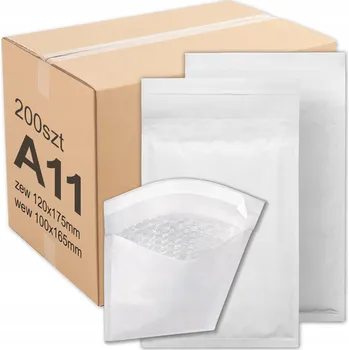 Obálka Bublinková obálka Ironpack A11 bílá 200 ks