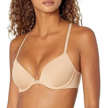 Podprsenka Calvin Klein modelovací podprsenka hnědá velikost 70B