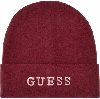 Čepice Guess AW9251 WOL01 vínová Čepice vel L