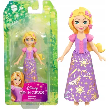 Panenka Disney Princess Mini Princezna Panenka Locika s květinami ve vlasech 9 cm