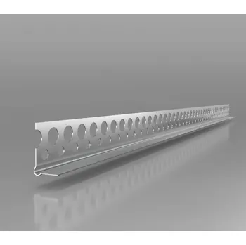 Stavební profil LIKOV s.r.o. LIKOV lišta LPU ukončovací 23x13 dl. 2,5m přír.hliník sadrok. (403.302225)