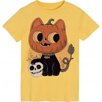 Chlapecké tričko DĚTSKÉ TRIČKO DO ŠKOLY NA DEN PODZIMU DÝNĚ HALLOWEEN 98 (2-3 roky)