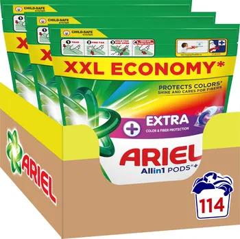 Kapsle na praní ARIEL Complete All in 1 + 114 ks