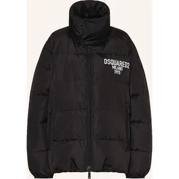 Dámský kabát dsquared2 Dámská Prošívaná Bunda, černá, 36