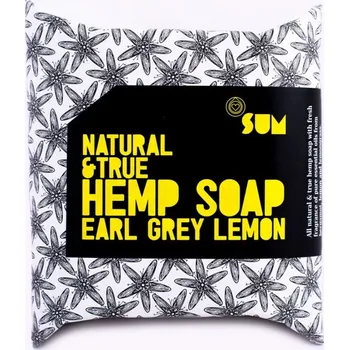 Mýdlo 100 % pravé konopné mýdlo se svěží vůní čistých esencí bergamotu, citrusu a citrónové trávy. Neobsahuje žádné syntetické složky ani ropné produkty, konzervanty či umělá aromata. Obsahuje až 30 % bio konopného oleje v mýdlové bázi.