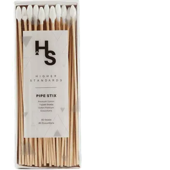 Elektroinstalační krabice Krabice s 60 čisticími tyčinkami s vatovými špičkami od Higher Standards.