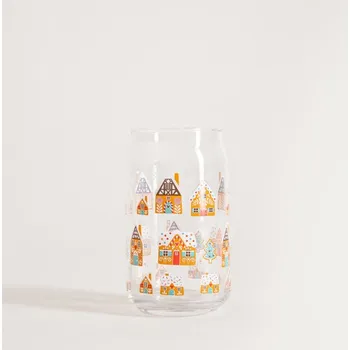 Sklenice Sada dvou sklenic KONEV s vánočním motivem 759482 530 ml (2 ks)