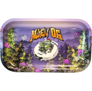 Dlouhý kovový rolovací tác od firmy Best Buds.