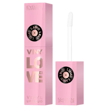 Rtěnka Eveline Cosmetics dlouhotrvající tekutá rtěnka s vinylovým efektem 01, 4 ml