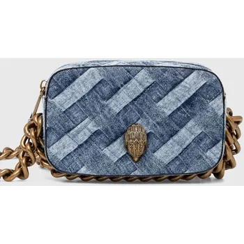 Kabelka Kabelka Kurt Geiger London KENSINGTON SM CAMERA CH 9321188669.S modrá 55X, vel. ONE SIZE