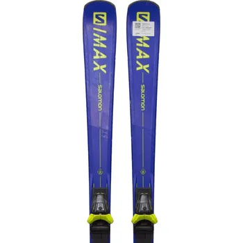 Sjezdové lyže SALOMON 2ND LIFE - SALOMON S MAX X9 TI 2022, 160 cm, velmi dobrý stav 160cm 2023