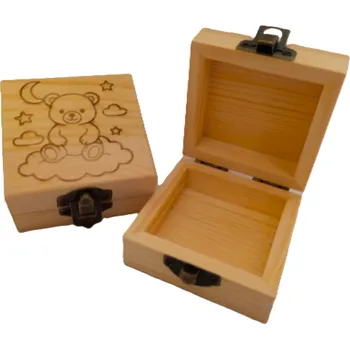 Dary dřeva Elegantní šperkovnice - Medvídek