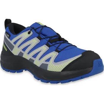 Dívčí obuv Salomon Xa Pro V8 WP J L47729600 - nautical blue/black/sharp green 33