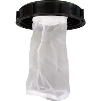 IBC kontejner HORNÍ ŠROUBOVACÍ VÍKO IBC KONTEJNERU DIN 150 MM S NYLONOVÝM FILTREM