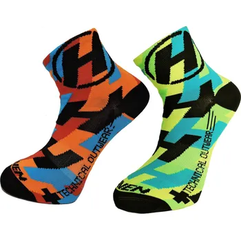 Pánské ponožky Haven Lite NEO sportovní ponožky CRAZY "2" - 2 páry Velikost: 40-41