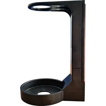 Dávkovač mýdla Držák magnetický TIGRIS na pumpičkové dávkovače, černý