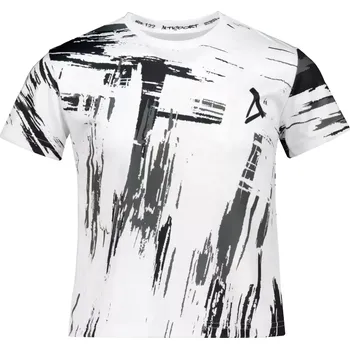 Chlapecké tričko Dětské funkční triko premium ALTISPORT VOJ/ALK010TR01 BÍLÁ/ČERNÁ 146