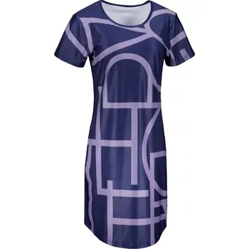 Dámské prodloužené triko premium ALTISPORT VOJ/ALW085SAT02 FIALOVÁ XS