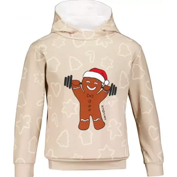 Chlapecké oblečení Dětská funkční mikina premium ALTISPORT VOJ/ALKVN6MI01 BÉŽOVÁ 110