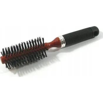 kartáč na vlasy Kartáč na modelování vlasů s přírodními štětinami, kulatý, 25 mm 9218