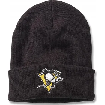 Čepice Pánská zimní čepice Pittsburgh Penguins NHL Cuffed Knit Black