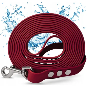 Vodítko pro psa Vodítko Pro Psa Malého / Velkého 3M Voděodolné Silné Dlouhé / Krátké Červené