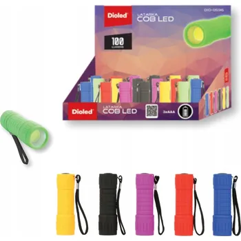 Svítilna Přívěsek Na Klíče MINI LED COB svítilna na baterie, kompaktní, 1 kus