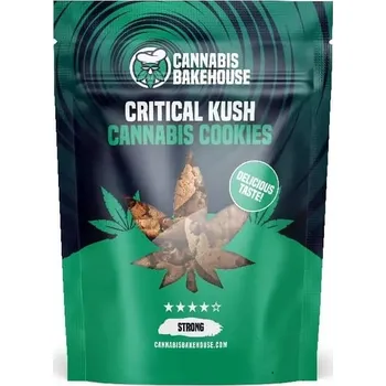 Konopné sušenky Critical Kush od společnosti Cannabis Bakehouse jsou vyrobeny kombinací konopných sušenek s příchutí Critical Kush. Výsledný produkt je lahodná čokoládová sušenka s různými příchutěmi: čokoládou, konopným aroma a Critical Kush. Sušenky neo